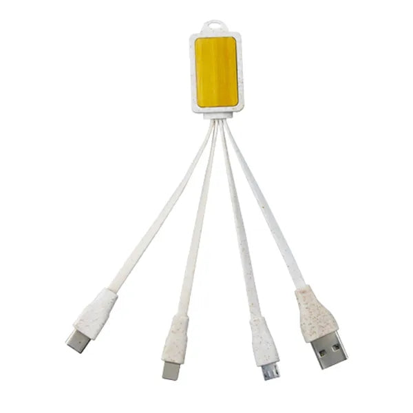 Eco Bamboo Charging Cable