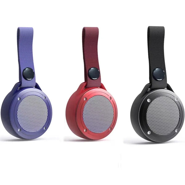 Outdoor Portable Waterproof Wireless Speaker With LED Lamp