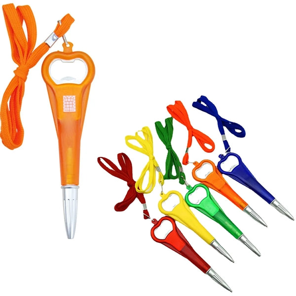 Bottle Opener Ballpoint Pen