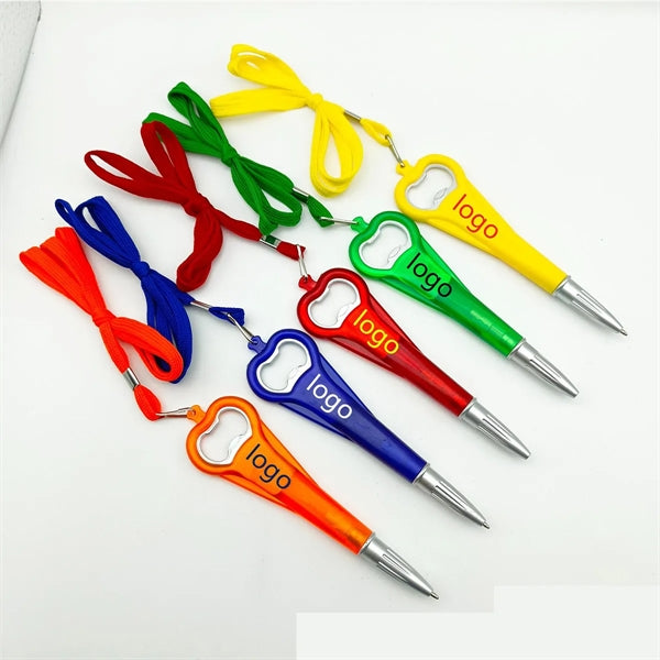 Bottle Opener Ballpoint Pen