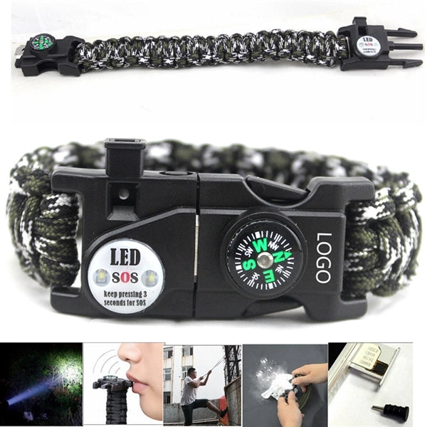 Survival Bracelet 6 in 1 with Paracord
