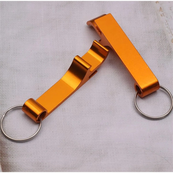 Multicolor Aluminum Bottle Opener Keychain