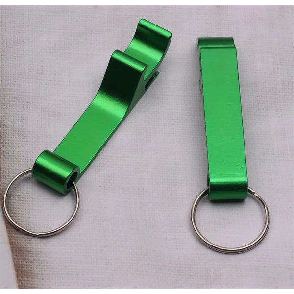 Multicolor Aluminum Bottle Opener Keychain