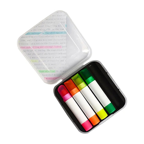 Five-Color Gel Highlighter Set
