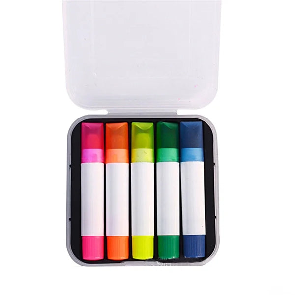 Five-Color Gel Highlighter Set