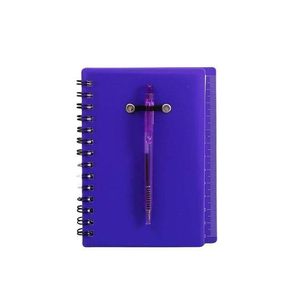 Mutilfuctional Spiral Notebook with Sticky Note Pen