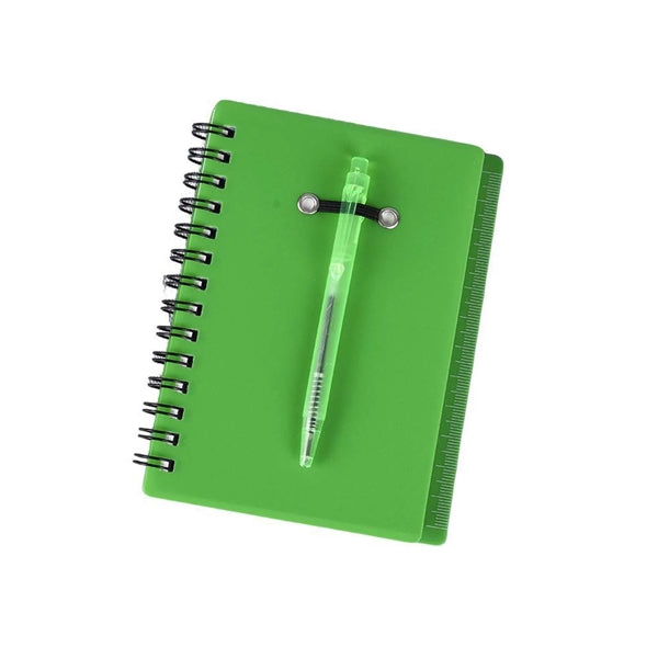 Mutilfuctional Spiral Notebook with Sticky Note Pen