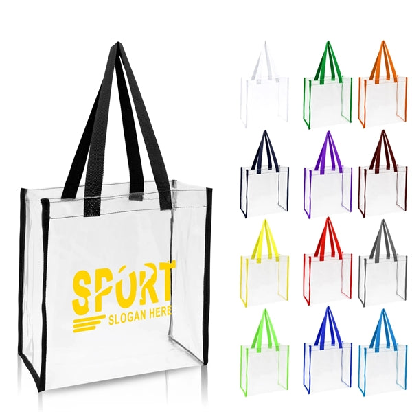 Clear Stadium Approved Tote Bags