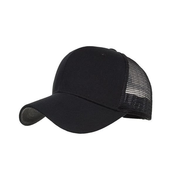 Cotton Mesh 6-Panel Baseball Cap