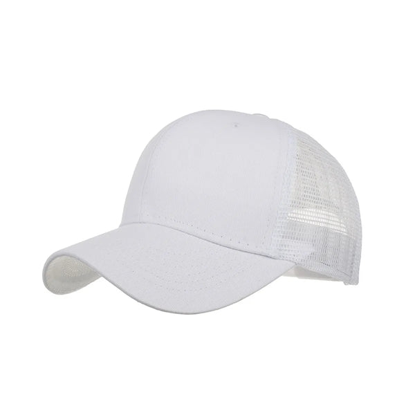 Cotton Mesh 6-Panel Baseball Cap