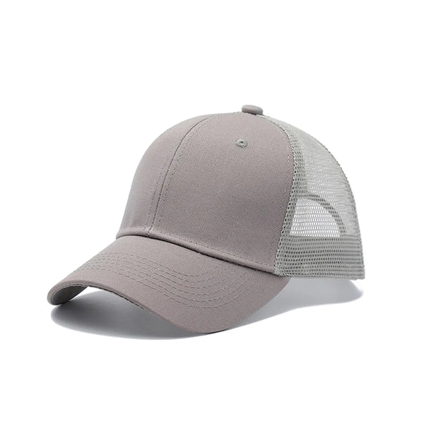 Cotton Mesh 6-Panel Baseball Cap