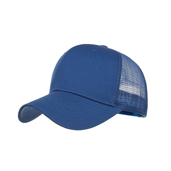 Cotton Mesh 6-Panel Baseball Cap