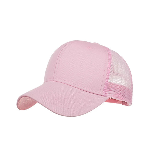 Cotton Mesh 6-Panel Baseball Cap