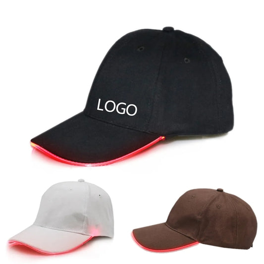 Led Lighting Cotton Baseball Cap