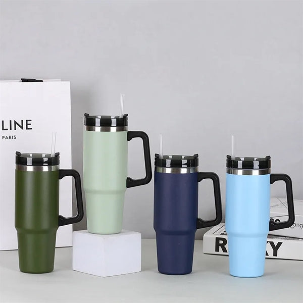 30oz Travel Mug Tumbler With Handle