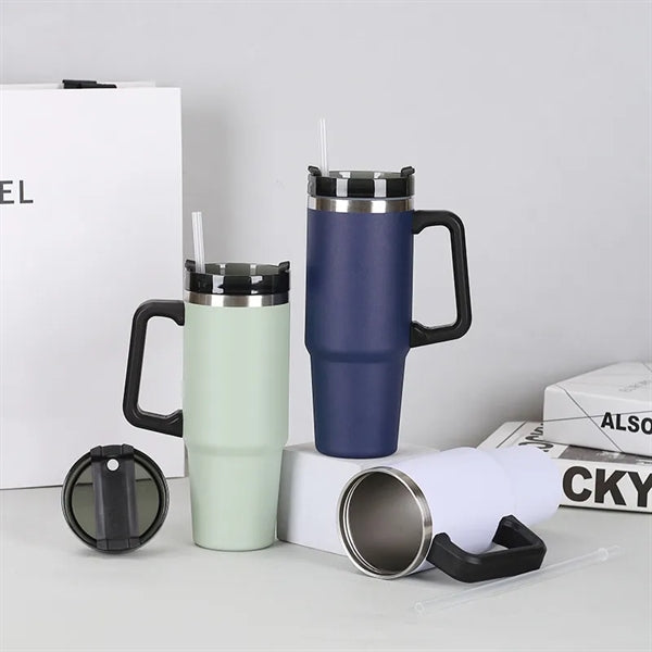 30oz Travel Mug Tumbler With Handle