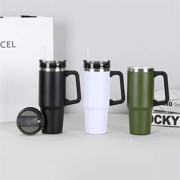 30oz Travel Mug Tumbler With Handle