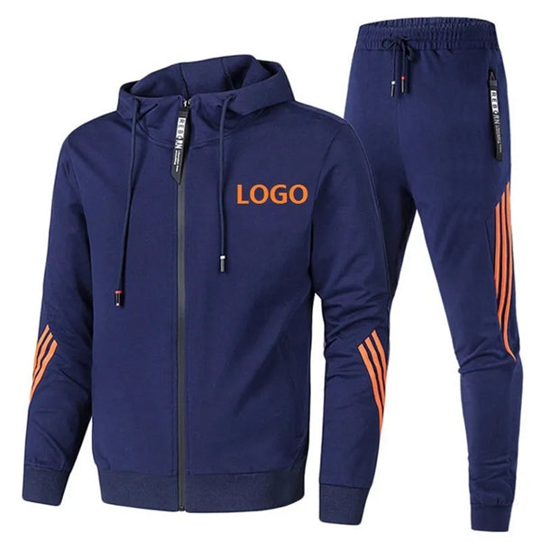 Leisure Outdoor Sports Hoodie Set W/ Zipper