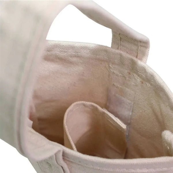 Canvas Wine Tote Bag