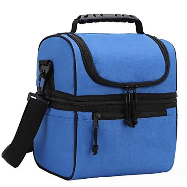 Lunch cooler with handle