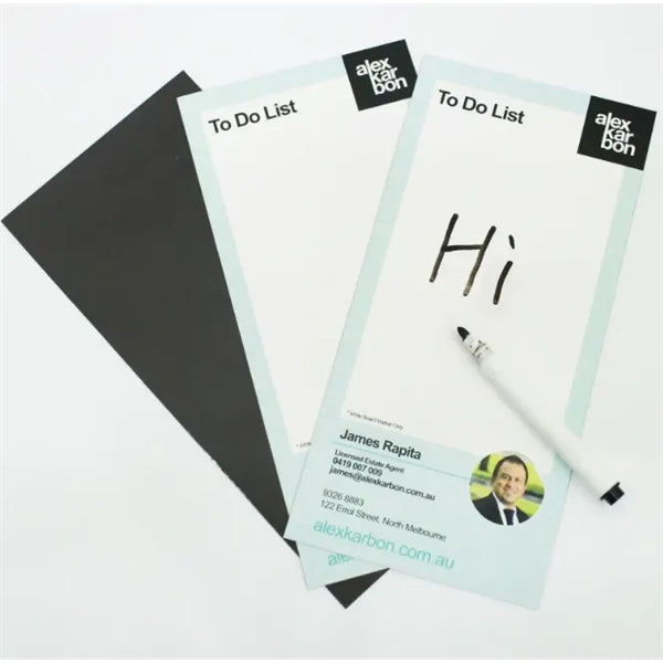 Memo Board Magnet With Pen