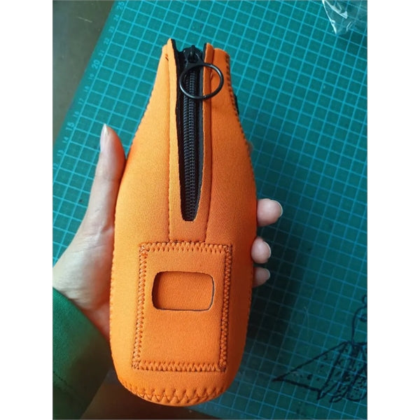 Neoprene Bottle Cooler Sleeve with Opener