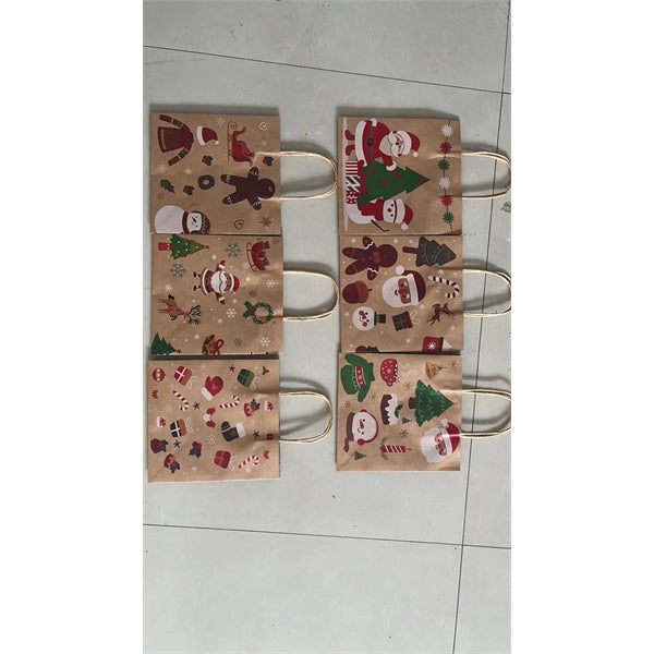 Kraft Paper Gift Bag With Handles