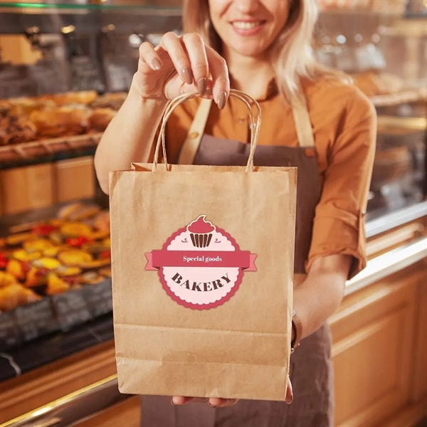Kraft Paper Gift Bag With Handles