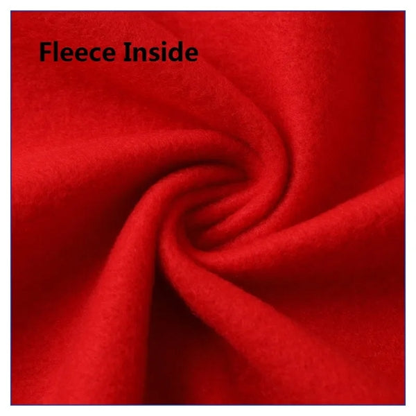 Stand Collar Fleece Hoodie Men&Women