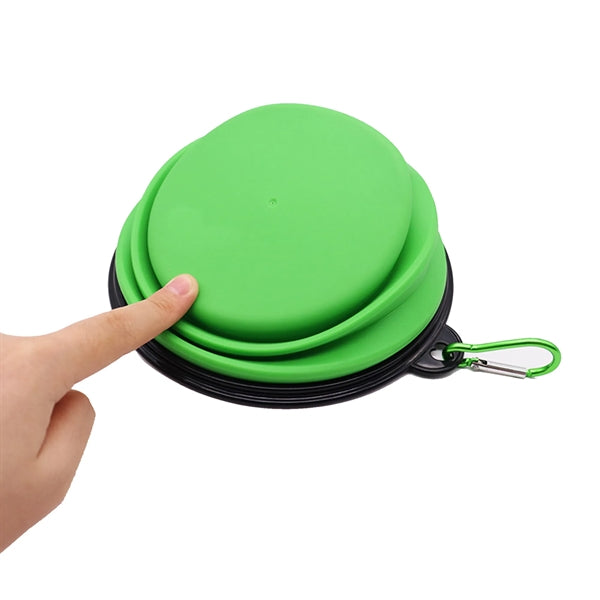 TPE Folding Soft Pet Dog Bowl