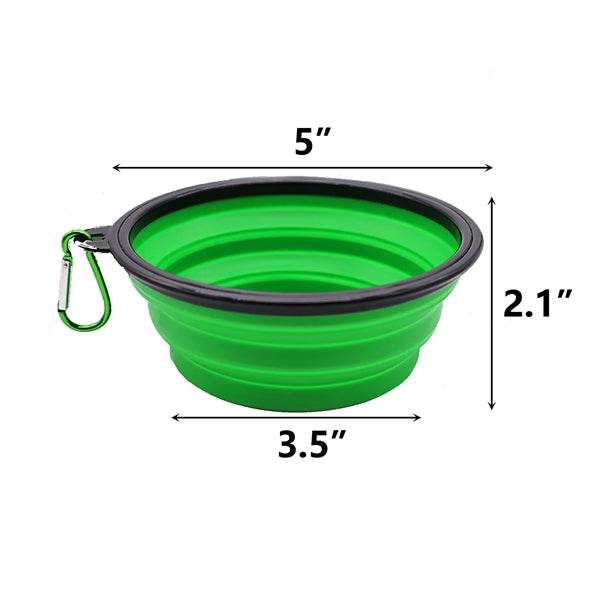 TPE Folding Soft Pet Dog Bowl