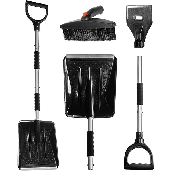 3-in-1 Snow Shovel Ice Scraper or Brush Kit