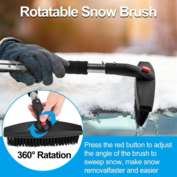 3-in-1 Snow Shovel Ice Scraper or Brush Kit