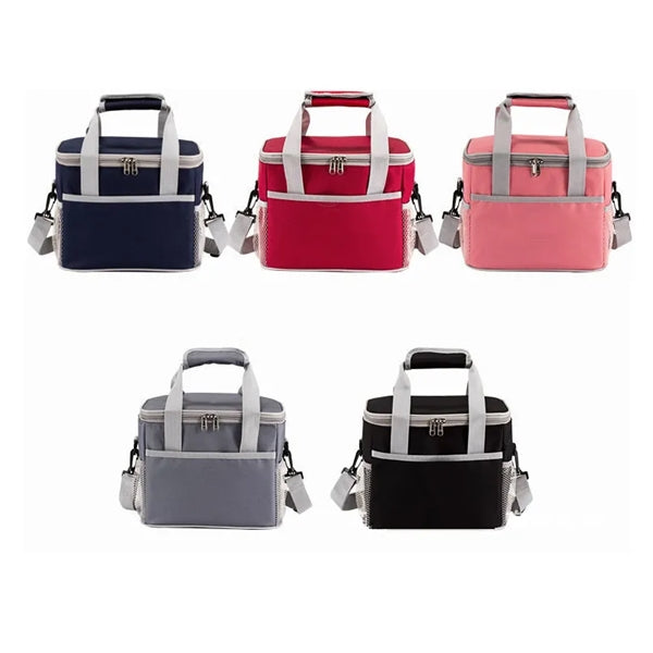 8Can Lunch cooler with handle9-1/2" x 9" x 6-1/2"