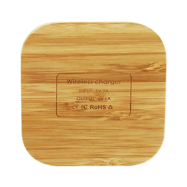 Bamboo Square Wireless Charger
