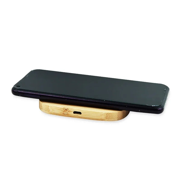 Bamboo Square Wireless Charger
