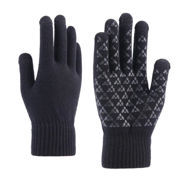 Thickened Warm Touch Screen Knit Glove