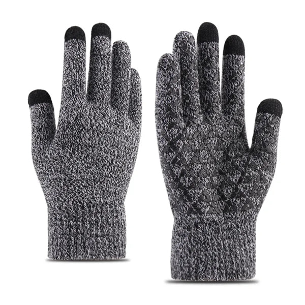 Thickened Warm Touch Screen Knit Glove