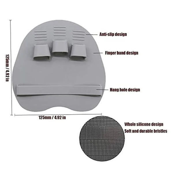 Soft Silicone Body Wash Shower Brush