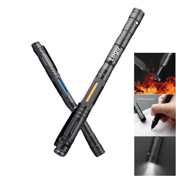 10 In 1 Multi-function Defense Attack aluminum tactical pen