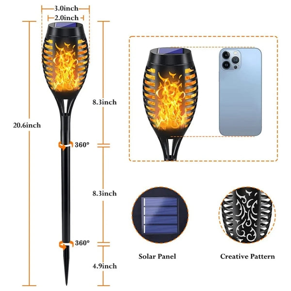 Flickering Flame Lights for Halloween Christmas Decorations