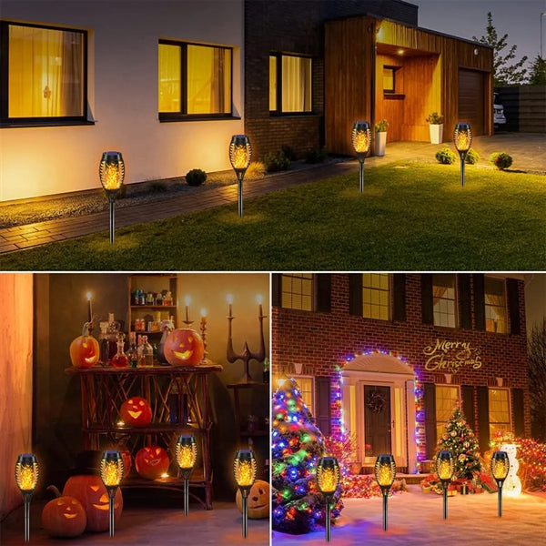 Flickering Flame Lights for Halloween Christmas Decorations