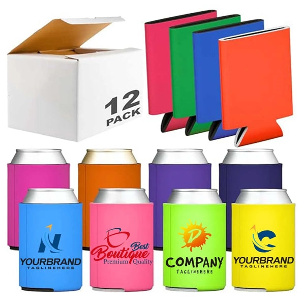 Multipurpose Washable Collapsible Foam Can Holder