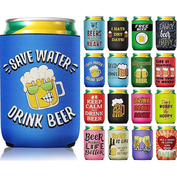Multipurpose Washable Collapsible Foam Can Holder