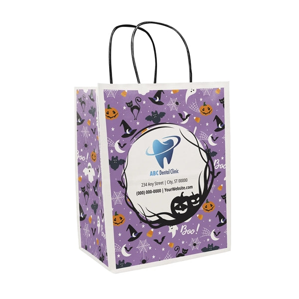 Halloween Handled Paper Bag Scatter Design 1