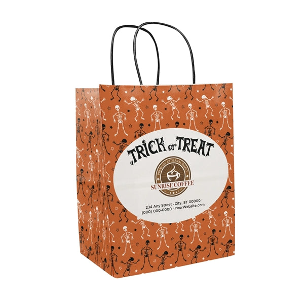 Halloween Handled Paper Bag Scatter Design 2
