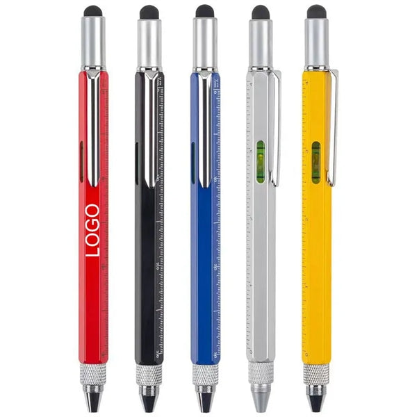 Locus Multifunction 6-in-1 Tool Stylus Twist Pen
