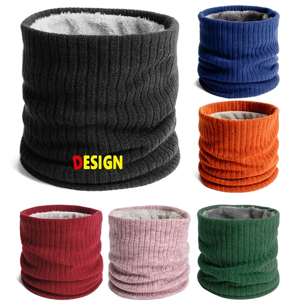 Winter Neck Gaiter Warmer Plush Interior