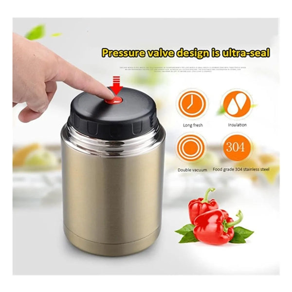 Stainless Steel Portable Vacuum Insulation braised Beaker