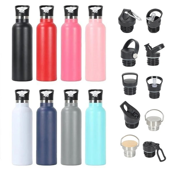 17 Oz Stainless Steel Sports Water Bottle